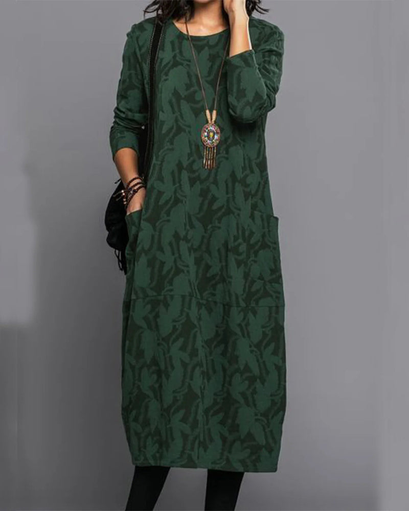 Casual Knee Length Women's Dress - BritishElegance