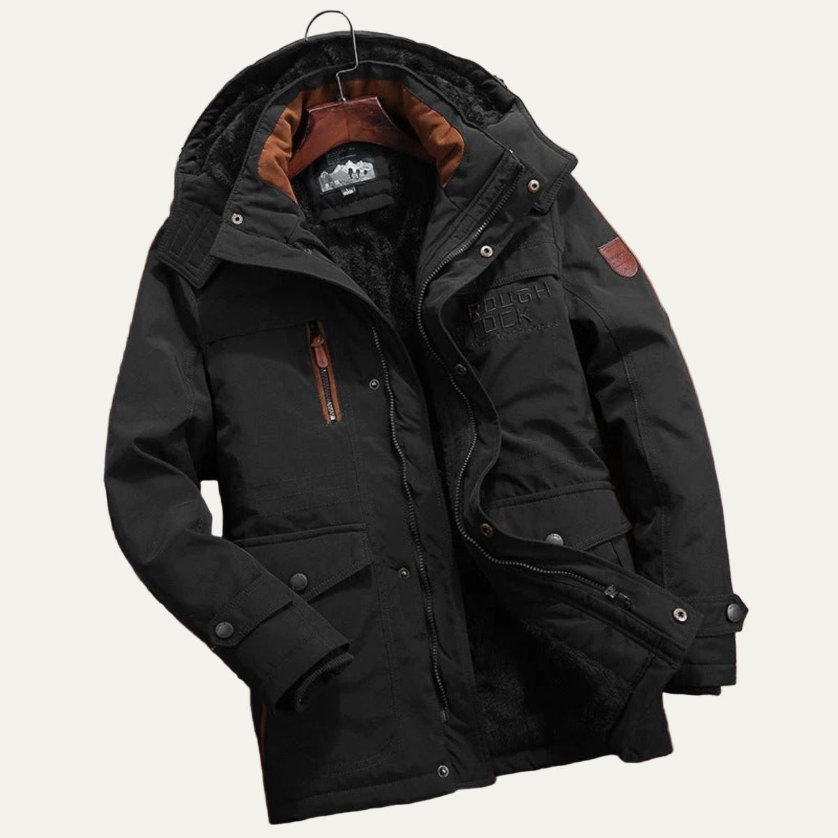 Men’s Insulated Mid Length Winter Parka
