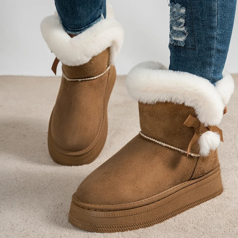 Marley-Shoes™ | Suede Platform Boots