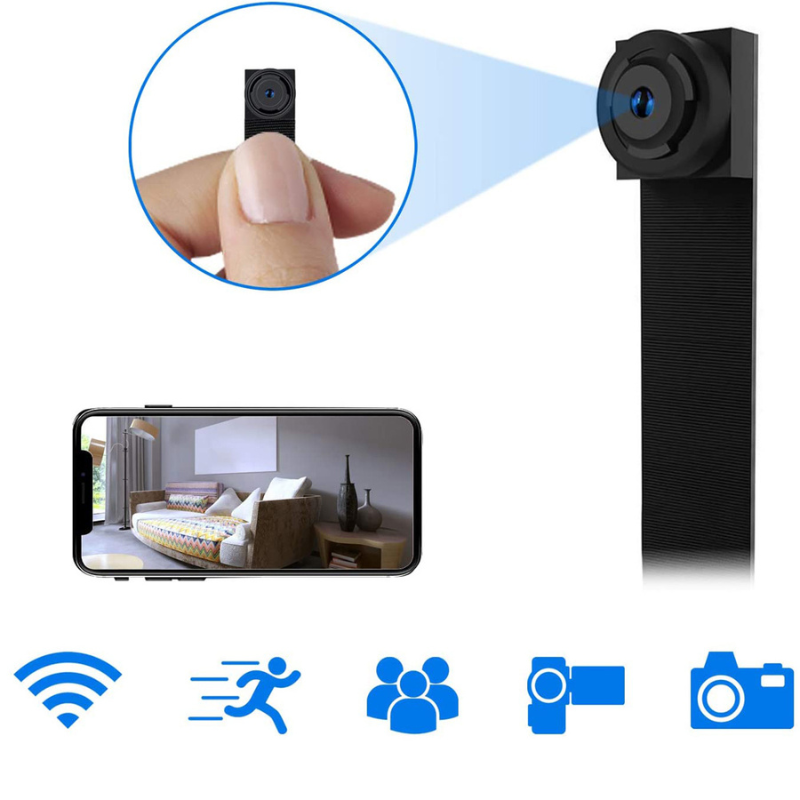 Wireless 4K Home Security Camera with Hidden Recorder - BritishElegance