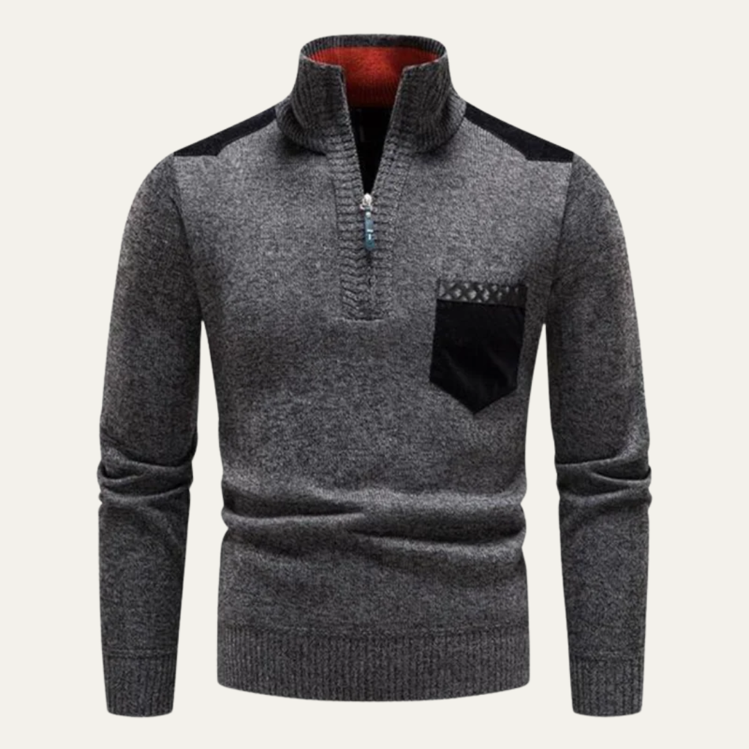Men’s Utility Quarter Zip Sweater
