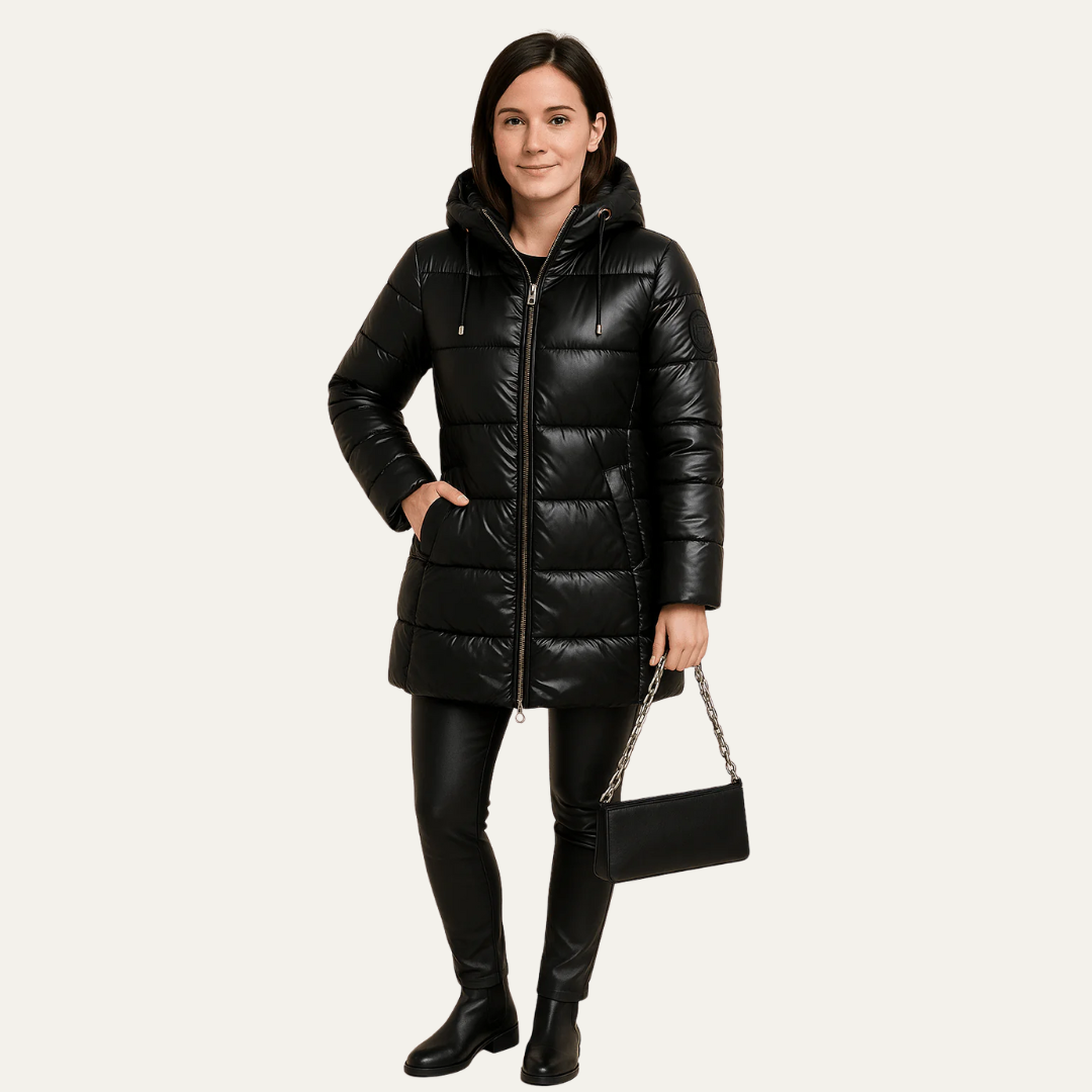 Women’s Quilted Hooded Puffer Jacket