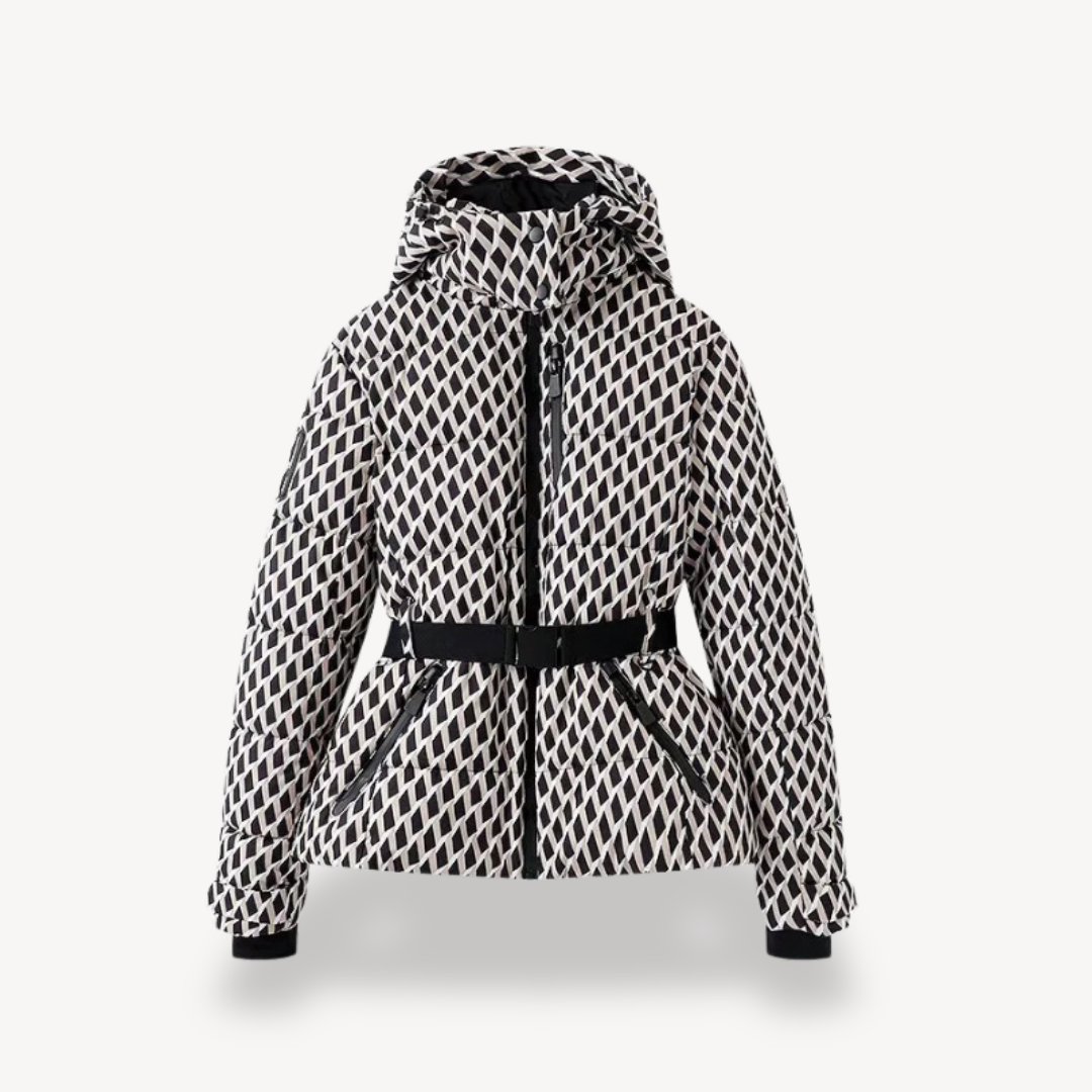 Women's Belted Puffer Jacket