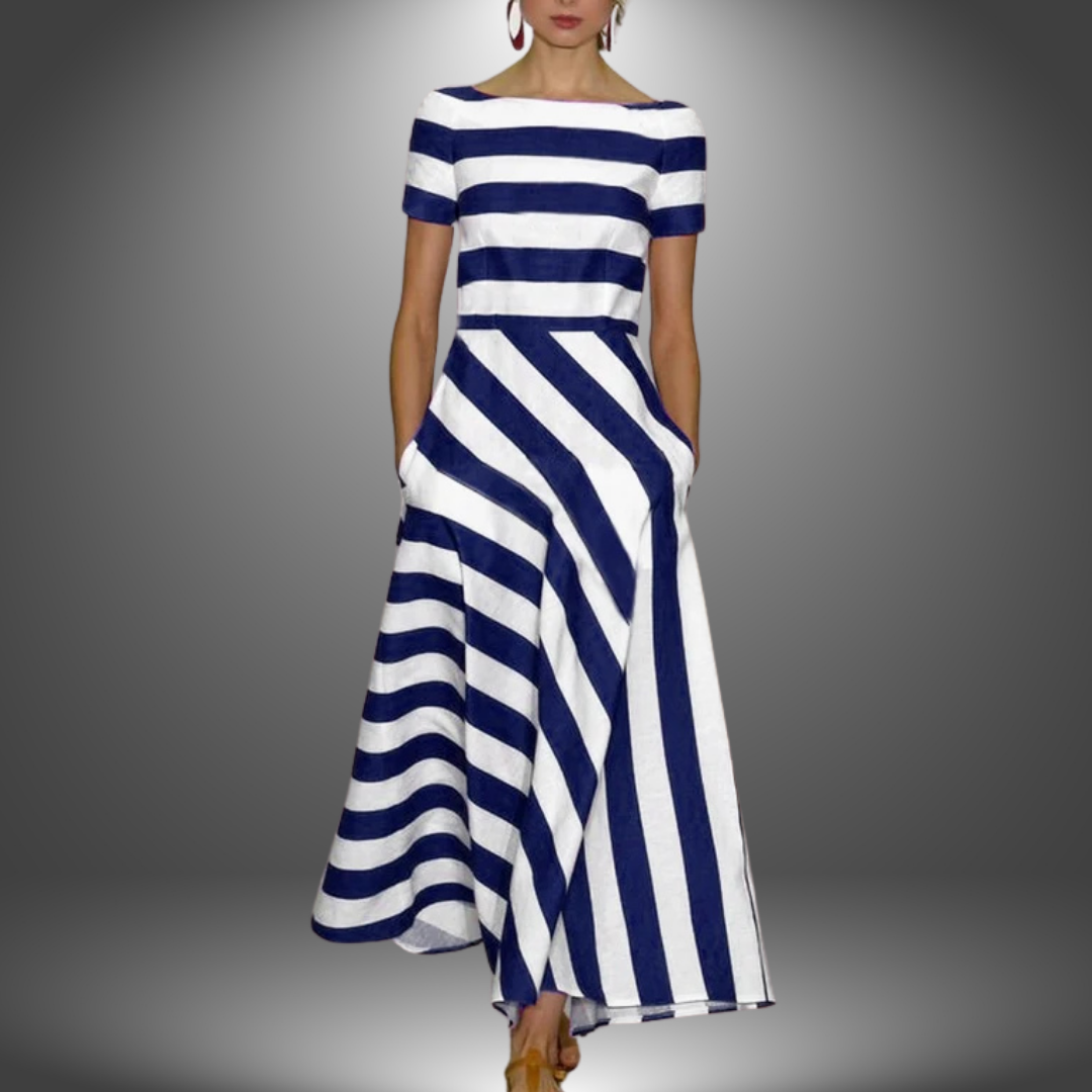 Stylish Floor Length A-Line Dress for Women