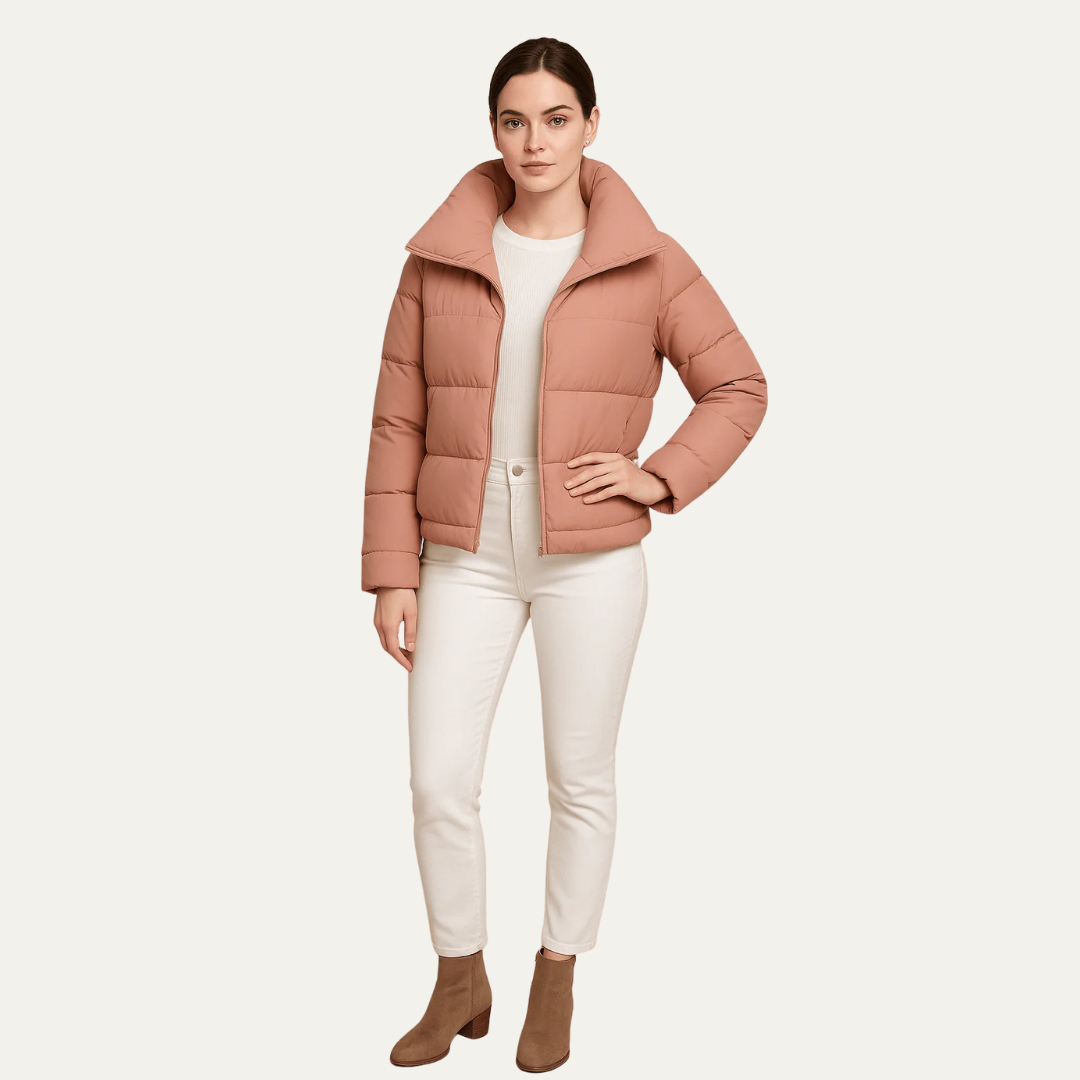 Women’s Modern Cropped Puffer