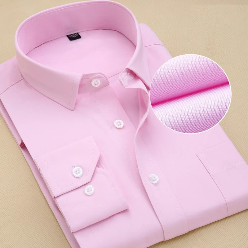 Classic Casual Long Sleeve Men's Button Shirt