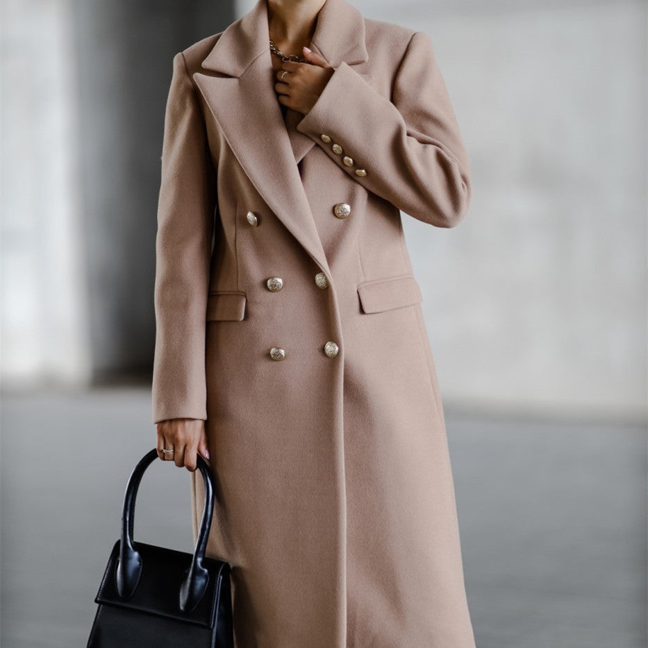 Classic Long Down Coat for Women