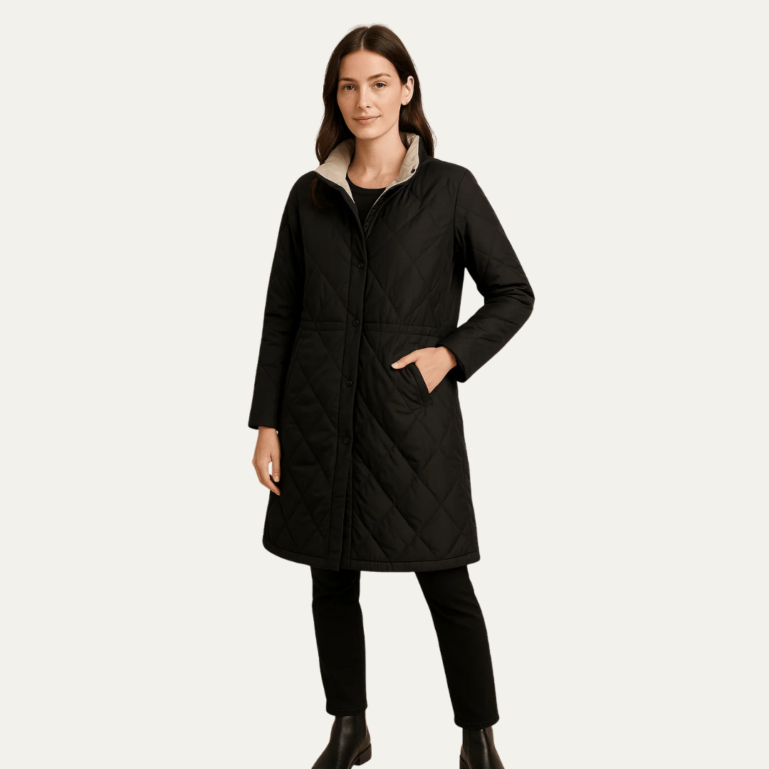 Women’s Mid-Length Quilted Jacket