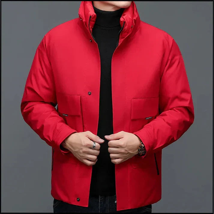 Stylish down jacket for winter activities by Diepold