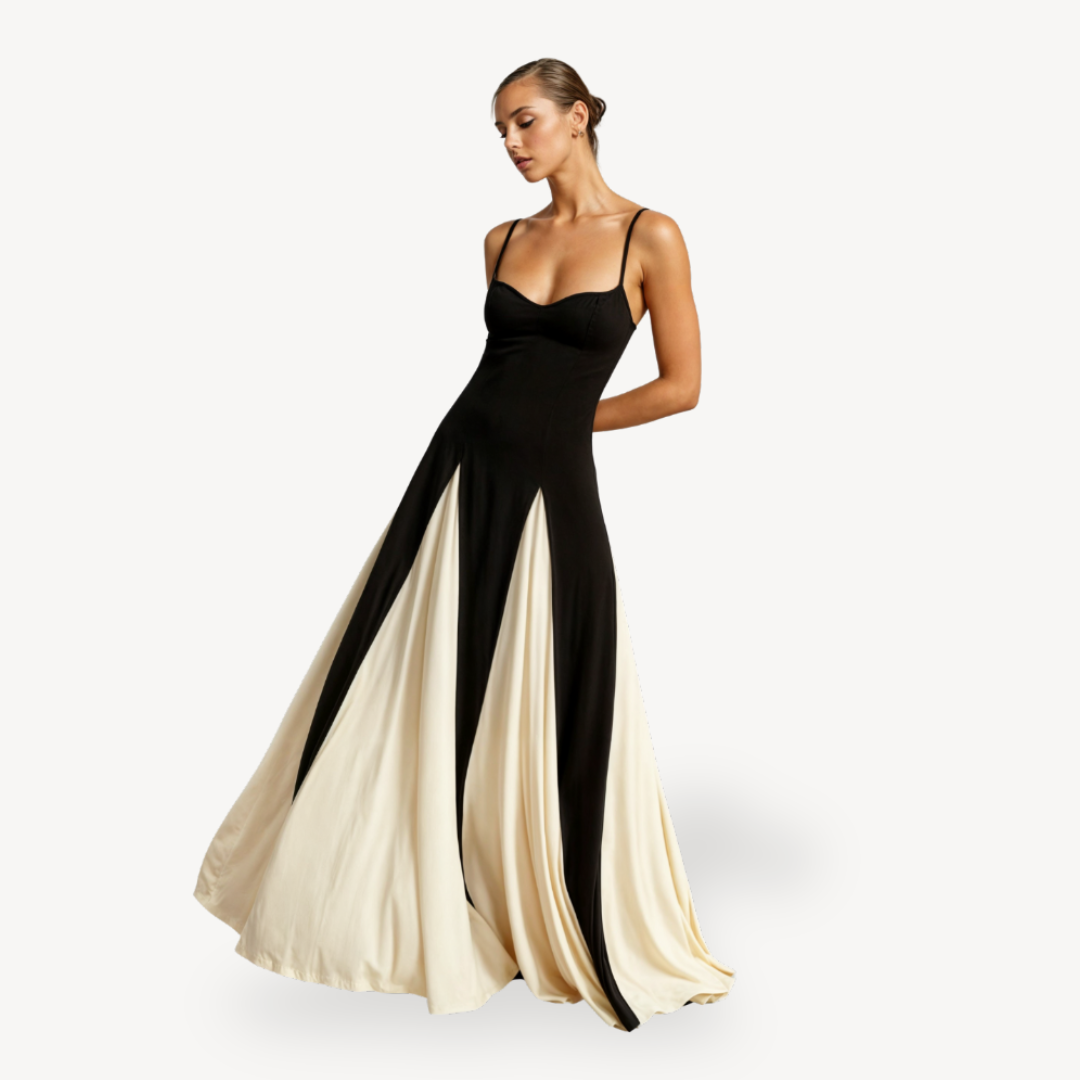 Women's Satin Evening Maxi Dress