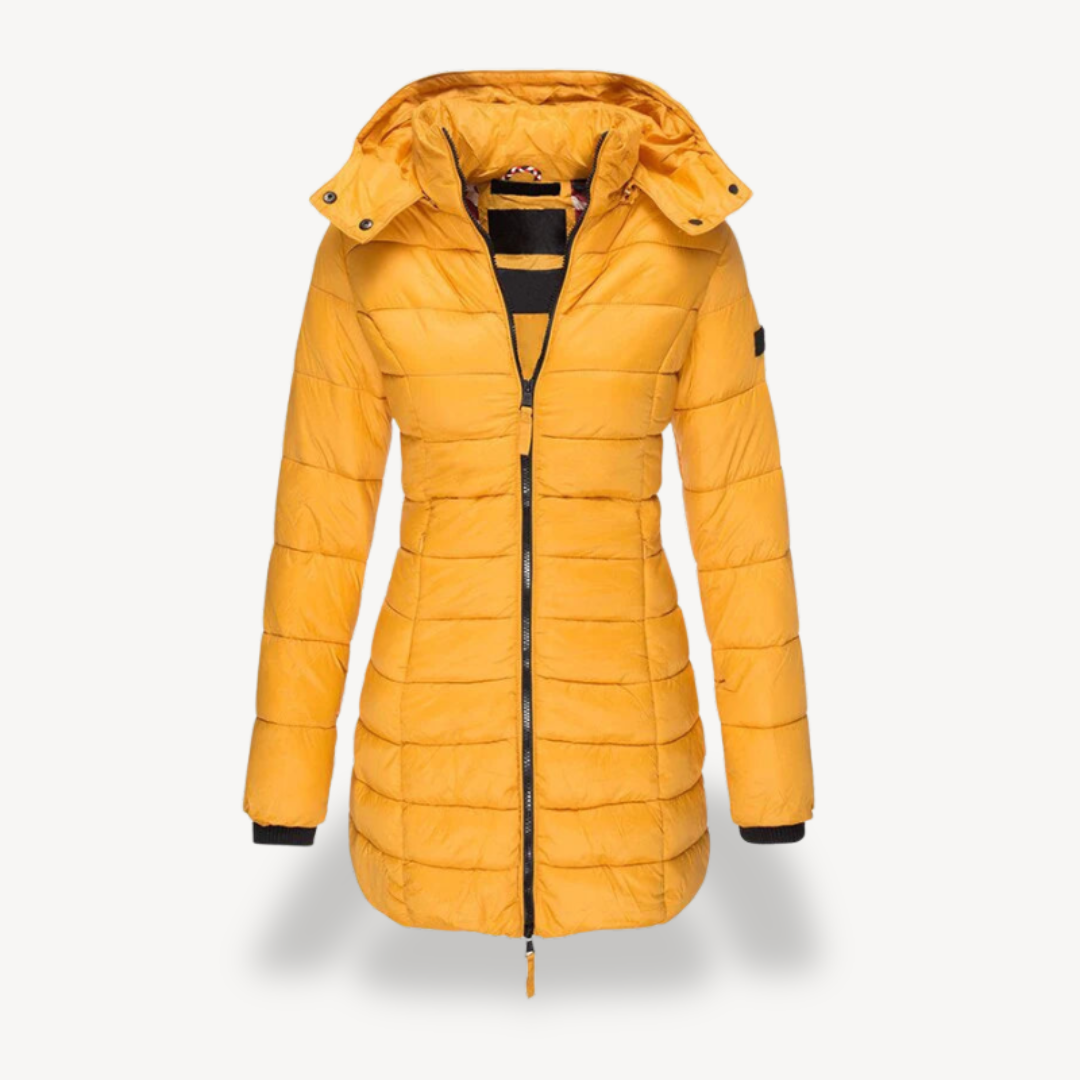 Women's Puffer Jacket with Hood