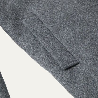 Men’s Sherpa-Lined Button Coat