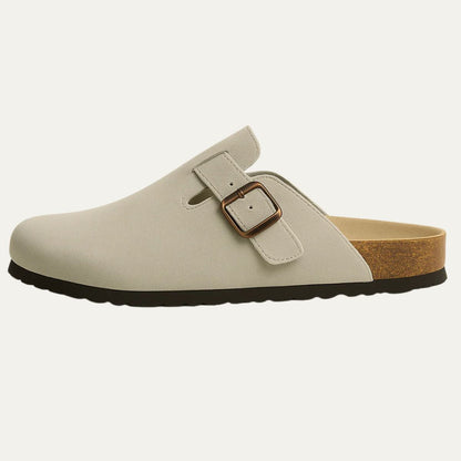 The Amalfi Grey Suede Moccasin Slipper for Men — Relaxed Old Money Style