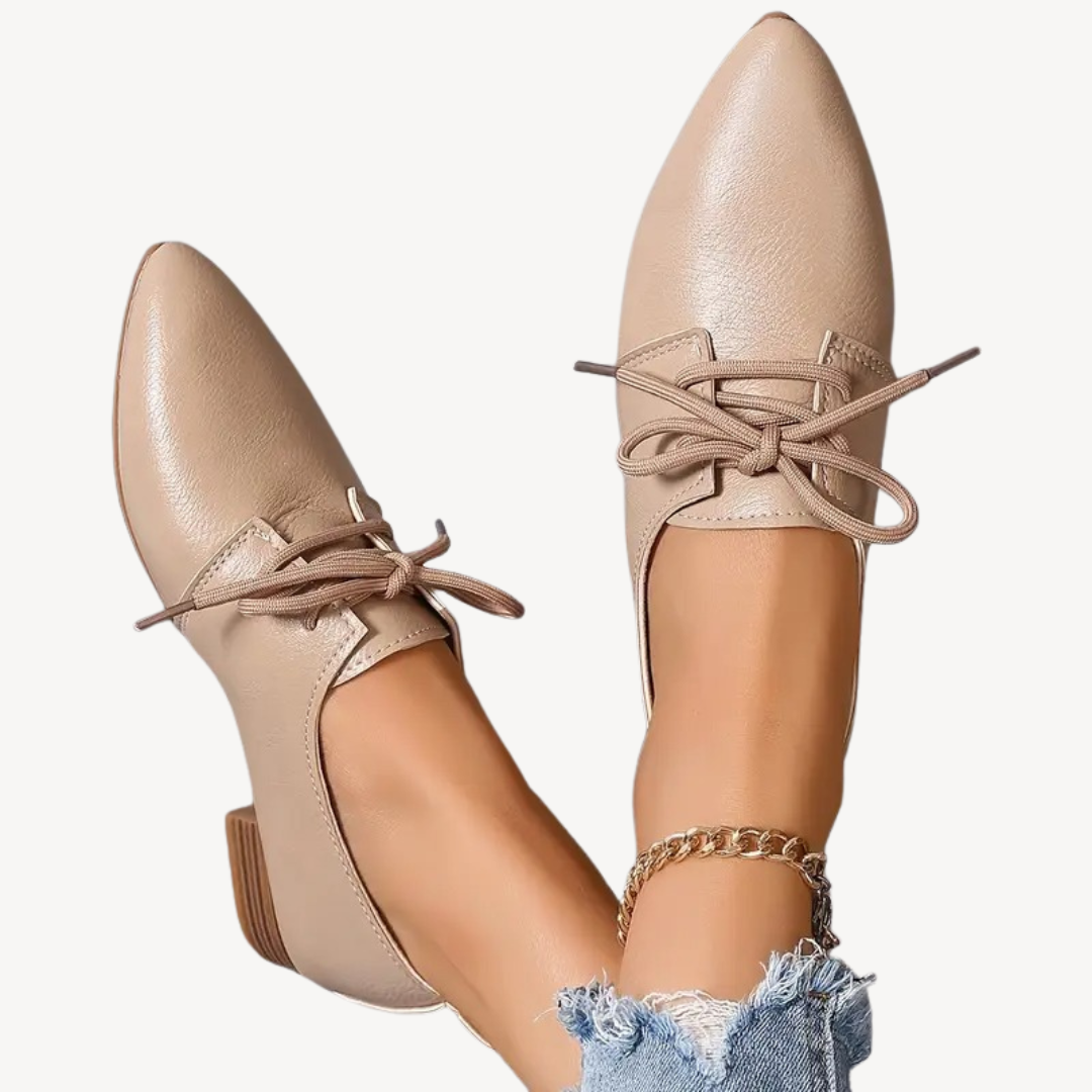 Orthopedic Leather Flat Shoes for Women