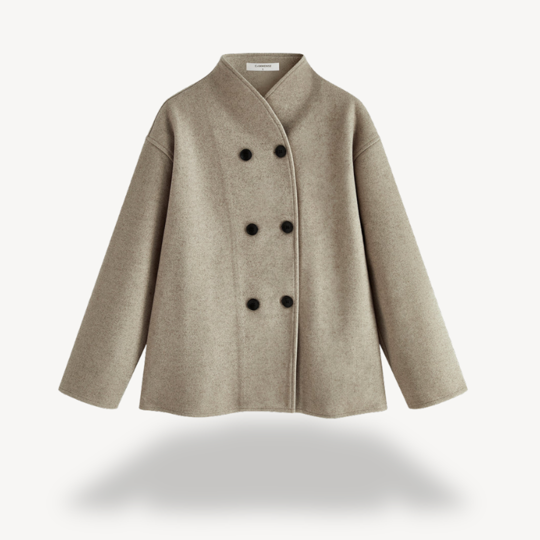 Women’s Double-Breasted Wool Coat