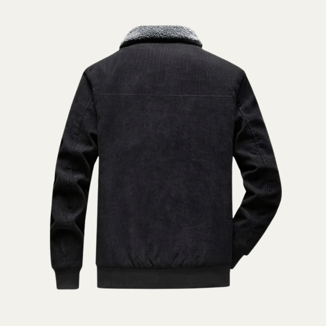 Men’s Heavy Duty Multi Pocket Fur Lined Military Parka