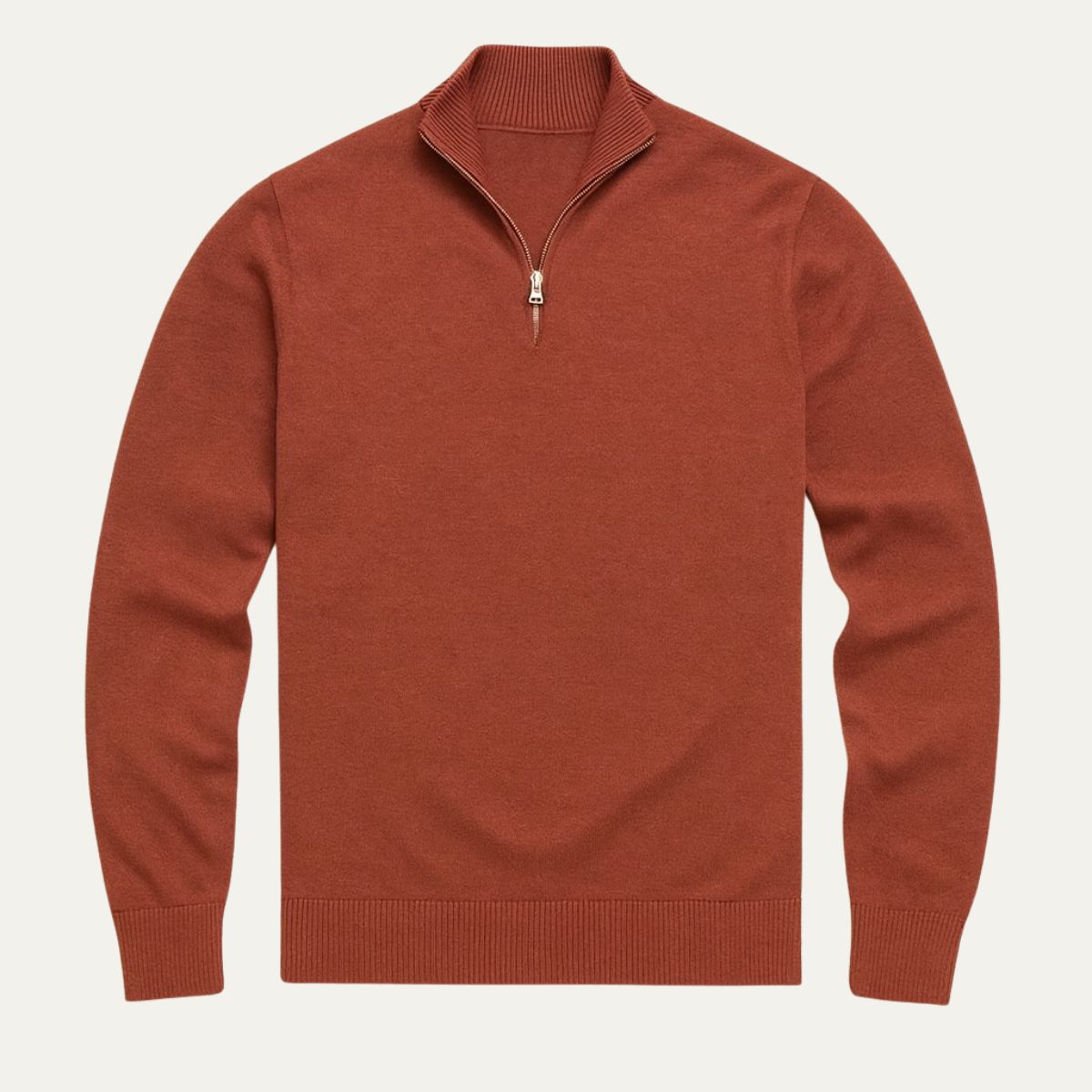 Men’s Modern Quarter Zip Knit Pullover