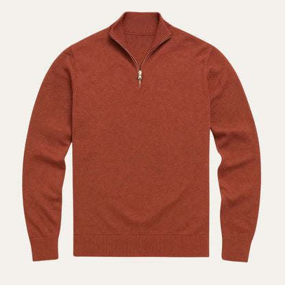 Men’s Modern Quarter Zip Knit Pullover