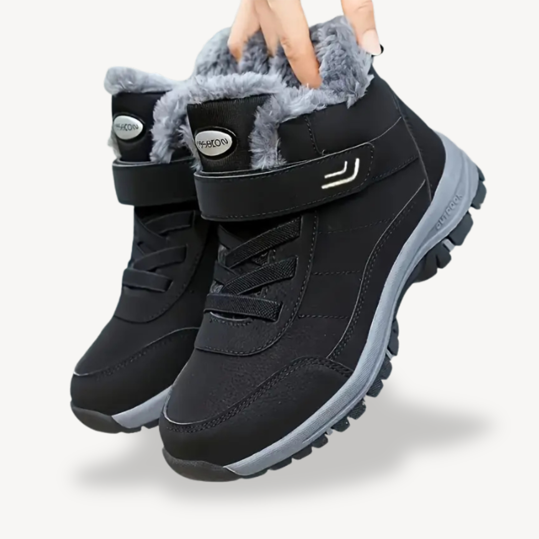 Men's Faux Fur Lined Orthopedic Winter Boots