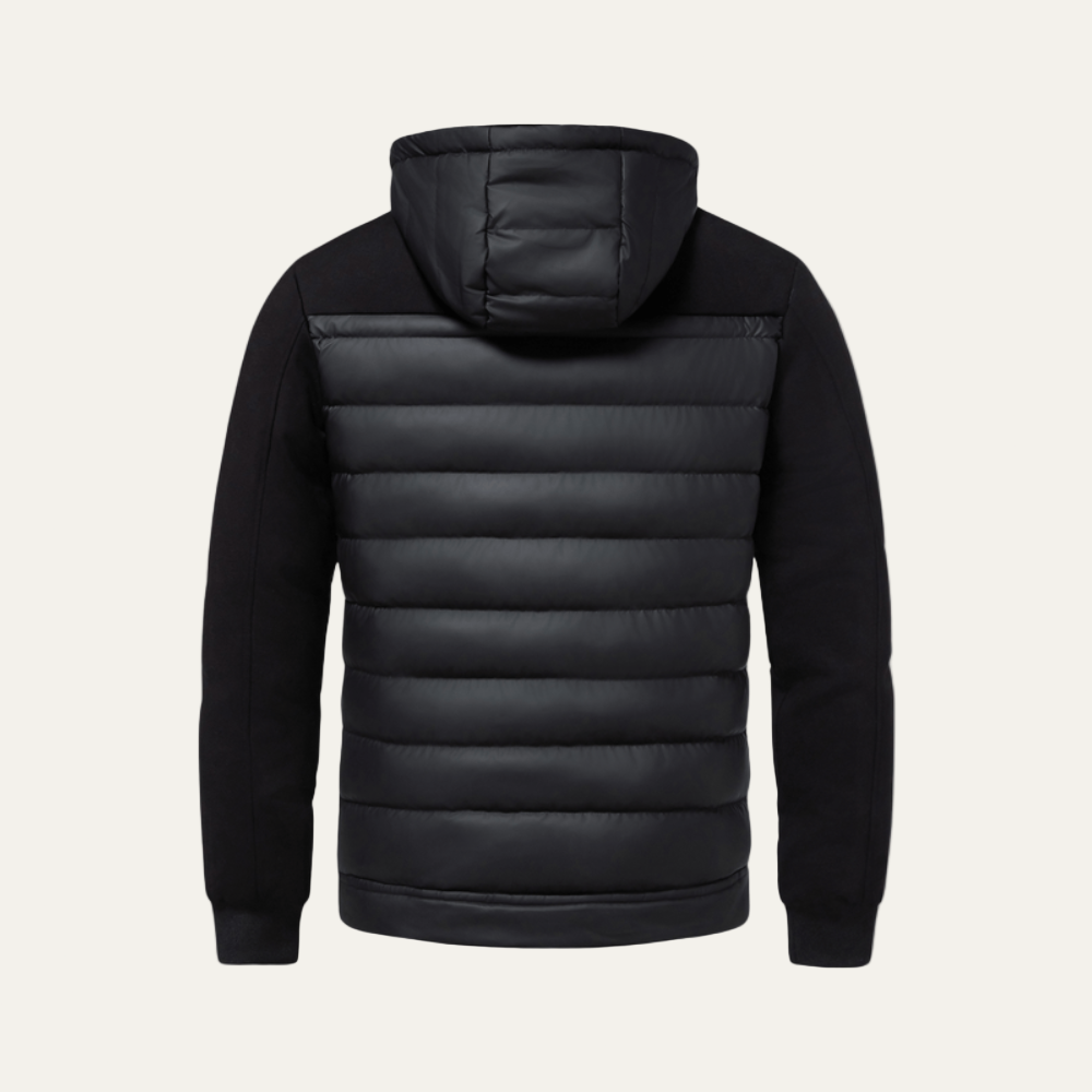 Men’s Outerwear Quilted Hooded Jacket