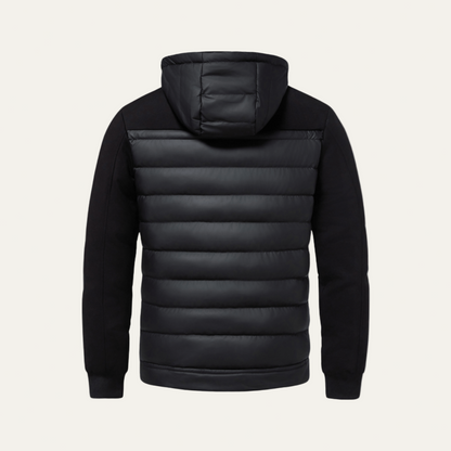 Men’s Outerwear Quilted Hooded Jacket