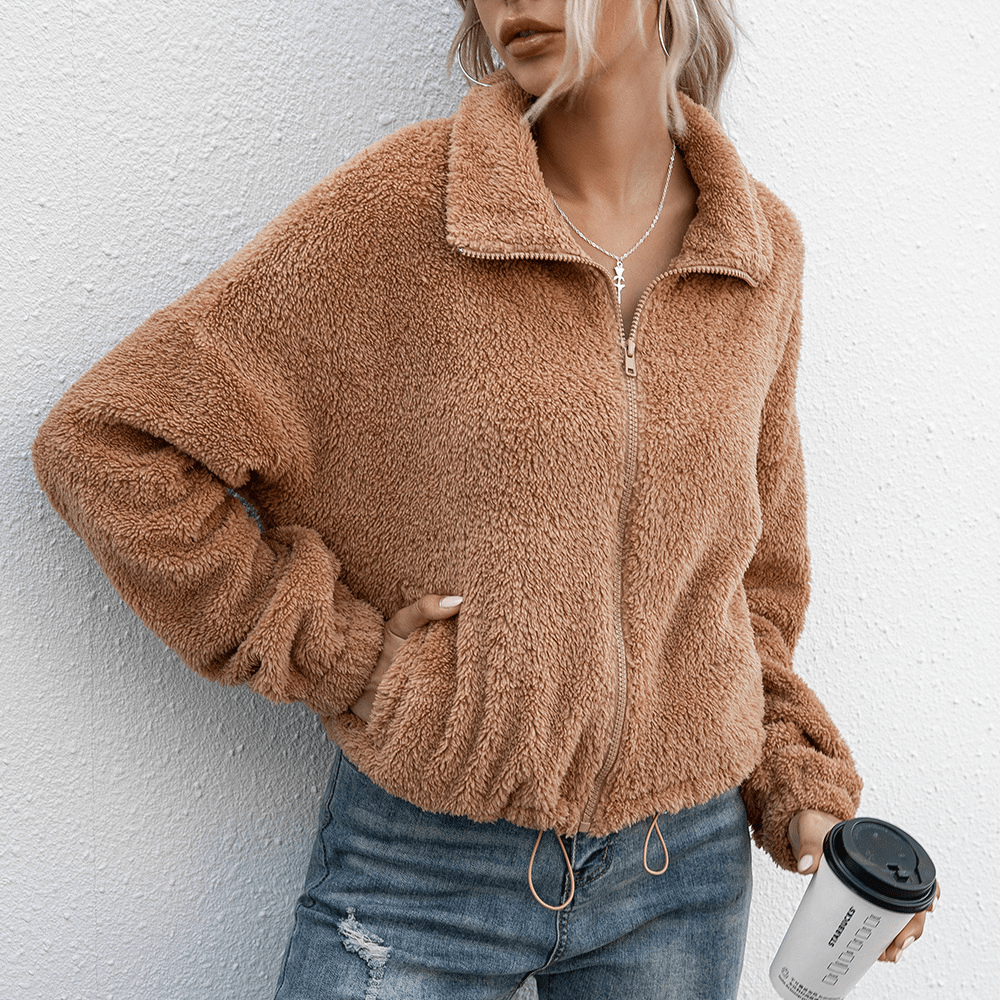 Warm Winter Zip Up Casual Jacket