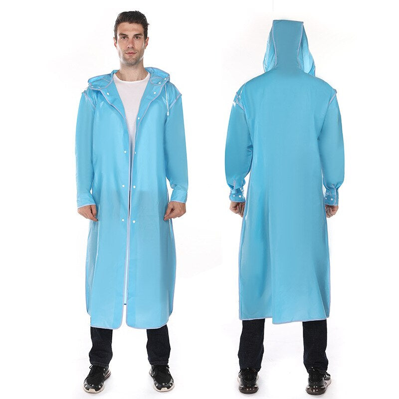 Waterproof Mens Hooded Rain Jacket For Hiking
