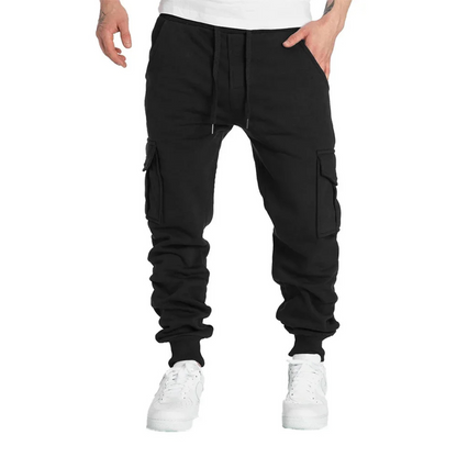 Comfortable Casual Cotton Drawstring Pants for Men