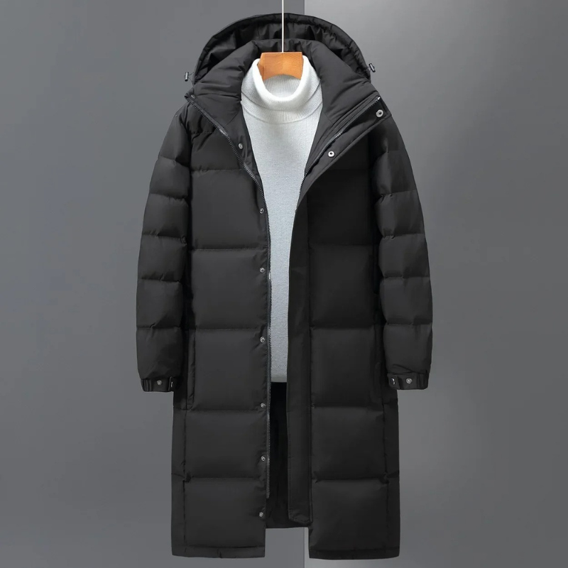 Warm Waterproof Long Parka Coat for Men