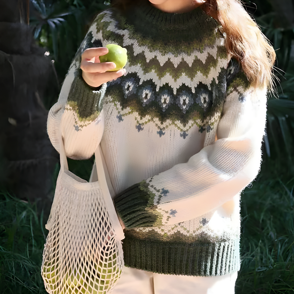 Warm Winter Cable Knit Sweater
