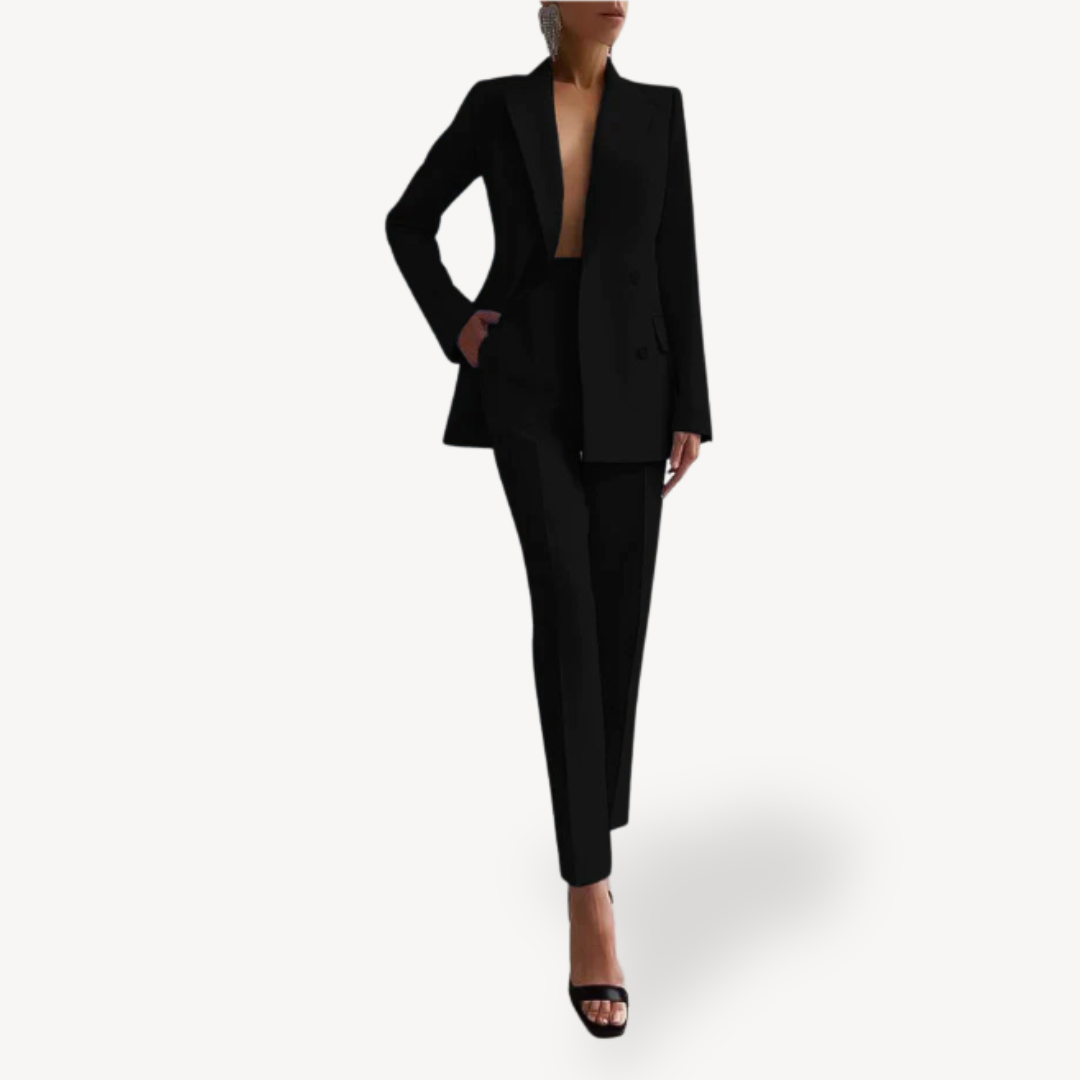 Women's Tailored Blazer & Trousers Set