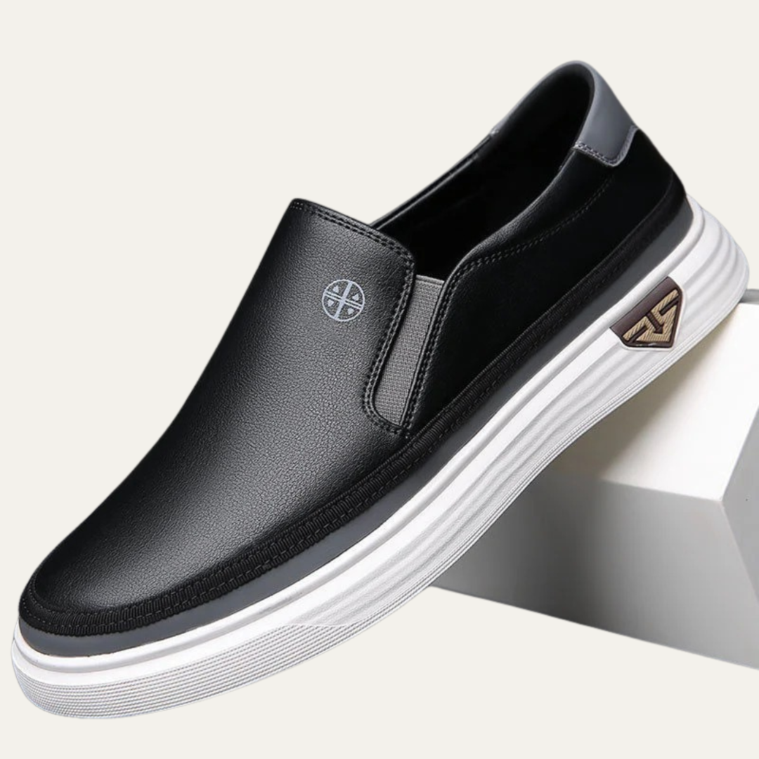 Men’s Casual Thick Sole Slip On Loafers
