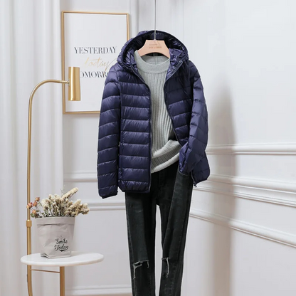 Warm Women's Hooded Puffer Coat