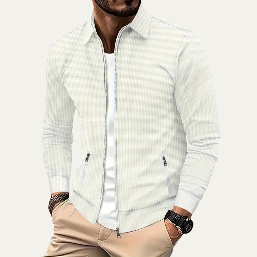 Men’s Contemporary Full Zip Harrington Jacket