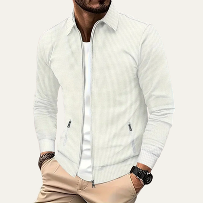 Men’s Contemporary Full Zip Harrington Jacket