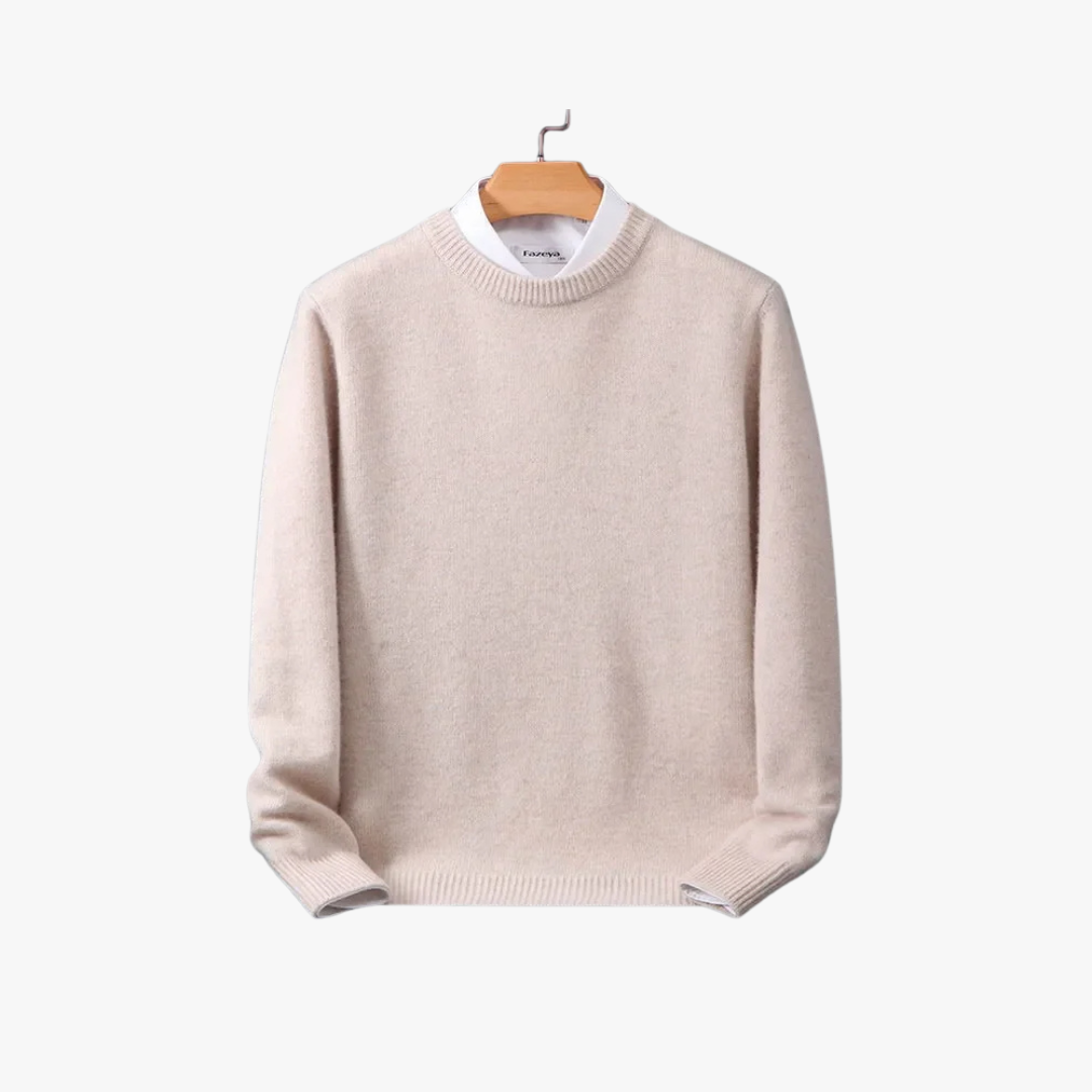 Cozy Oversized Crew Neck Sweater