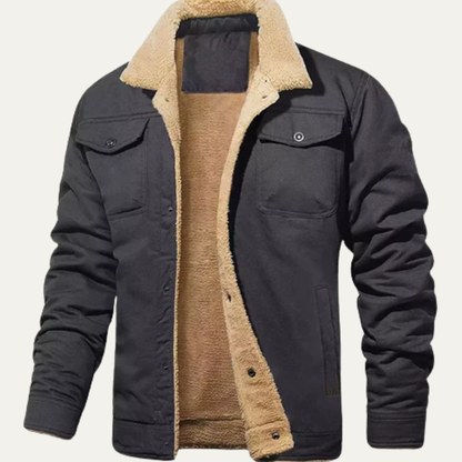 Men’s Sherpa Collar Trucker Jacket