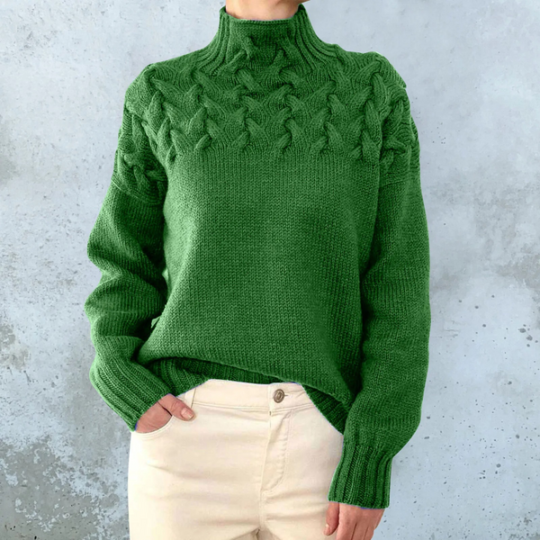 Cozy Women's Winter Turtleneck Jumper