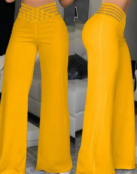Women's Comfortable High Waisted Wide Leg Pants