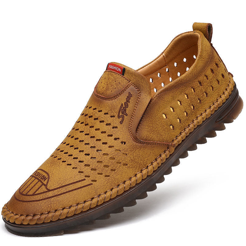 Classic Men's Leisure Slippers Shoes - BritishElegance