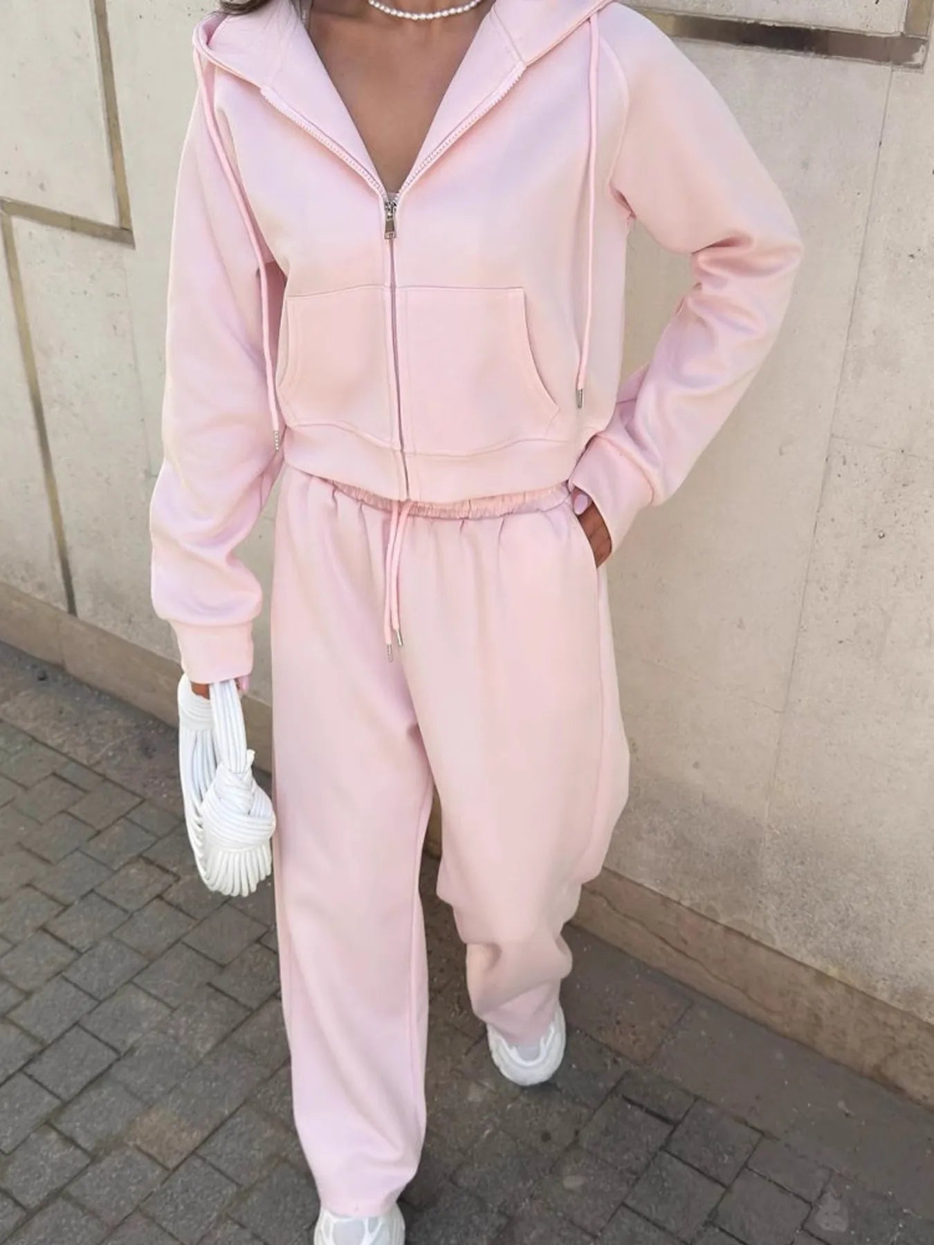 Comfortable Hooded Sweat Suit Set - BritishElegance