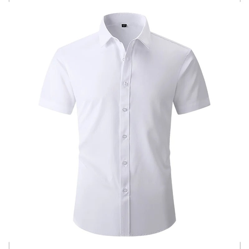 BritishElegance | Elegant Short Sleeve Shirt - BritishElegance