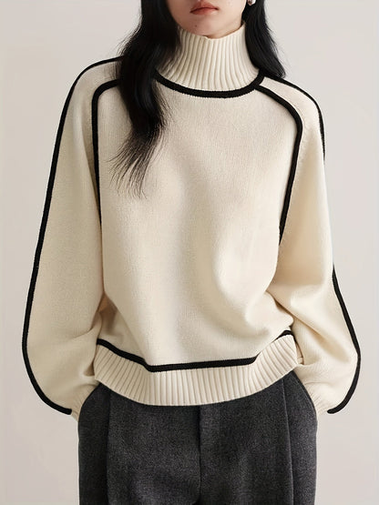 Classic Cozy Long Sleeve Winter Sweater