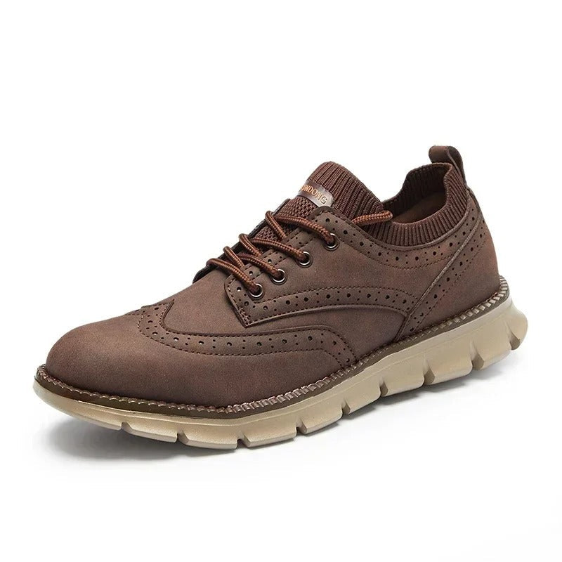 Classic Mens Brogue Style Sneakers