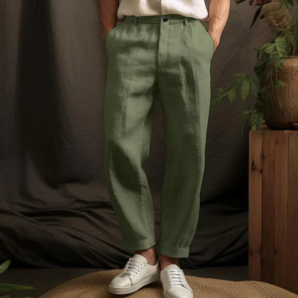 Comfortable Classic Linen Pants
