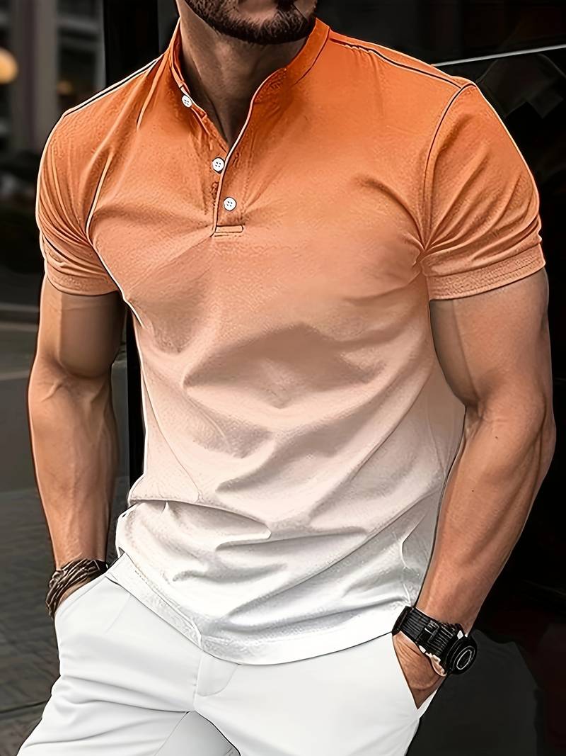 Men's stylish Nathan ombre summer shirt