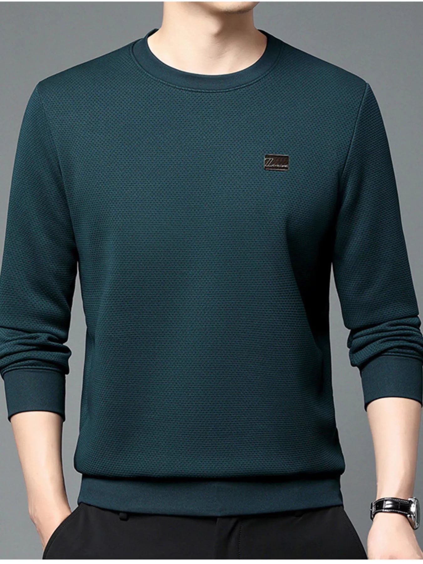 Men's XL Relaxed Fit Long Sleeve Tee Shirt