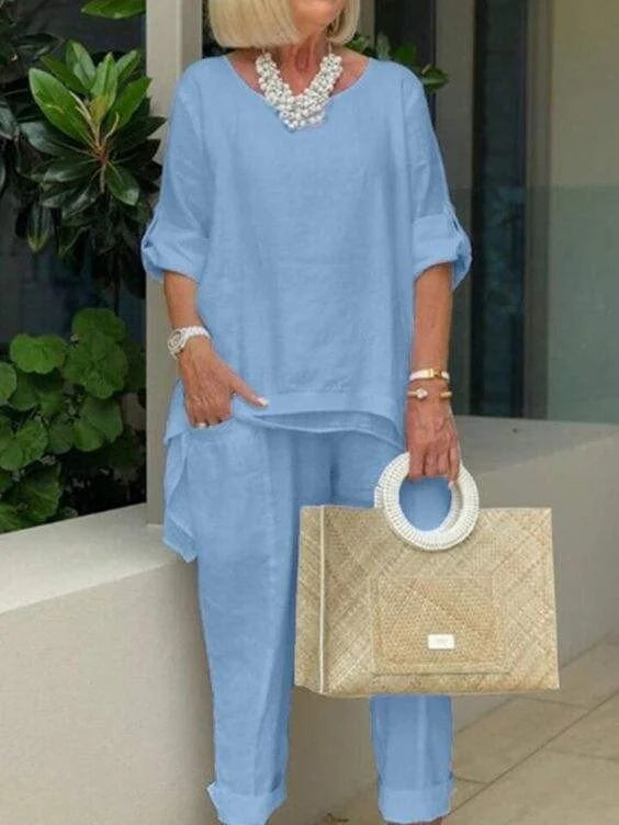Chic Summer Women's Casual Coords Set - BritishElegance