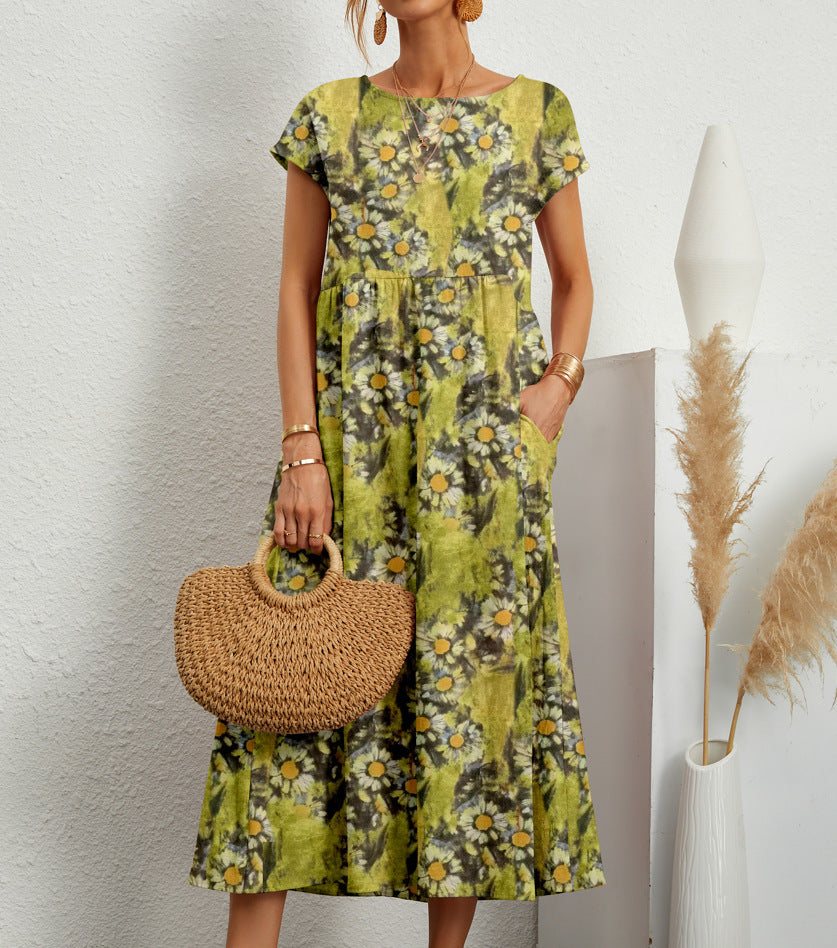 Beautiful Floral Party Dress for Women
