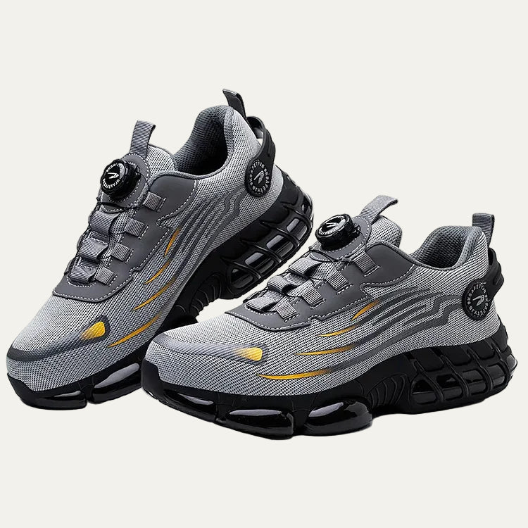 Men’s Futuristic Mesh Sneaker with Rotary Lacing System